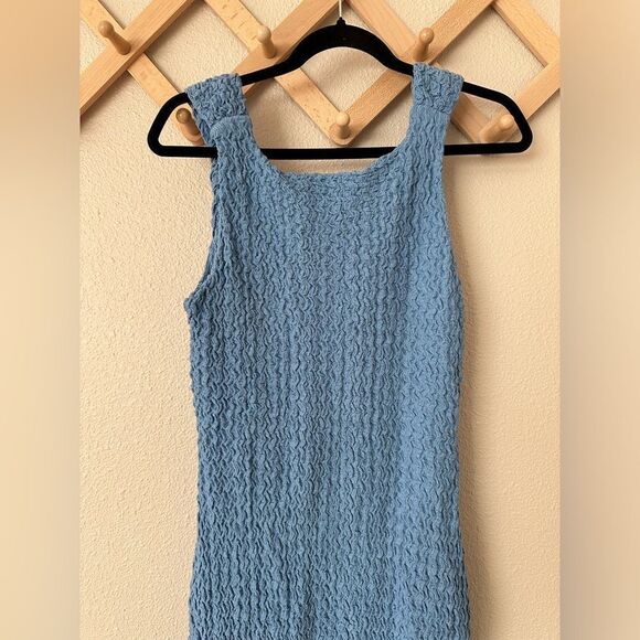 Dee Elly Twist Strap Maxi Dress Blue Sz M - Picture 4 of 12